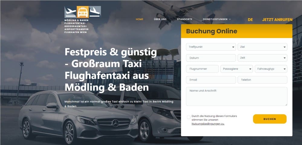 Mag. Engel – Airport Taxi Mödling, Baden